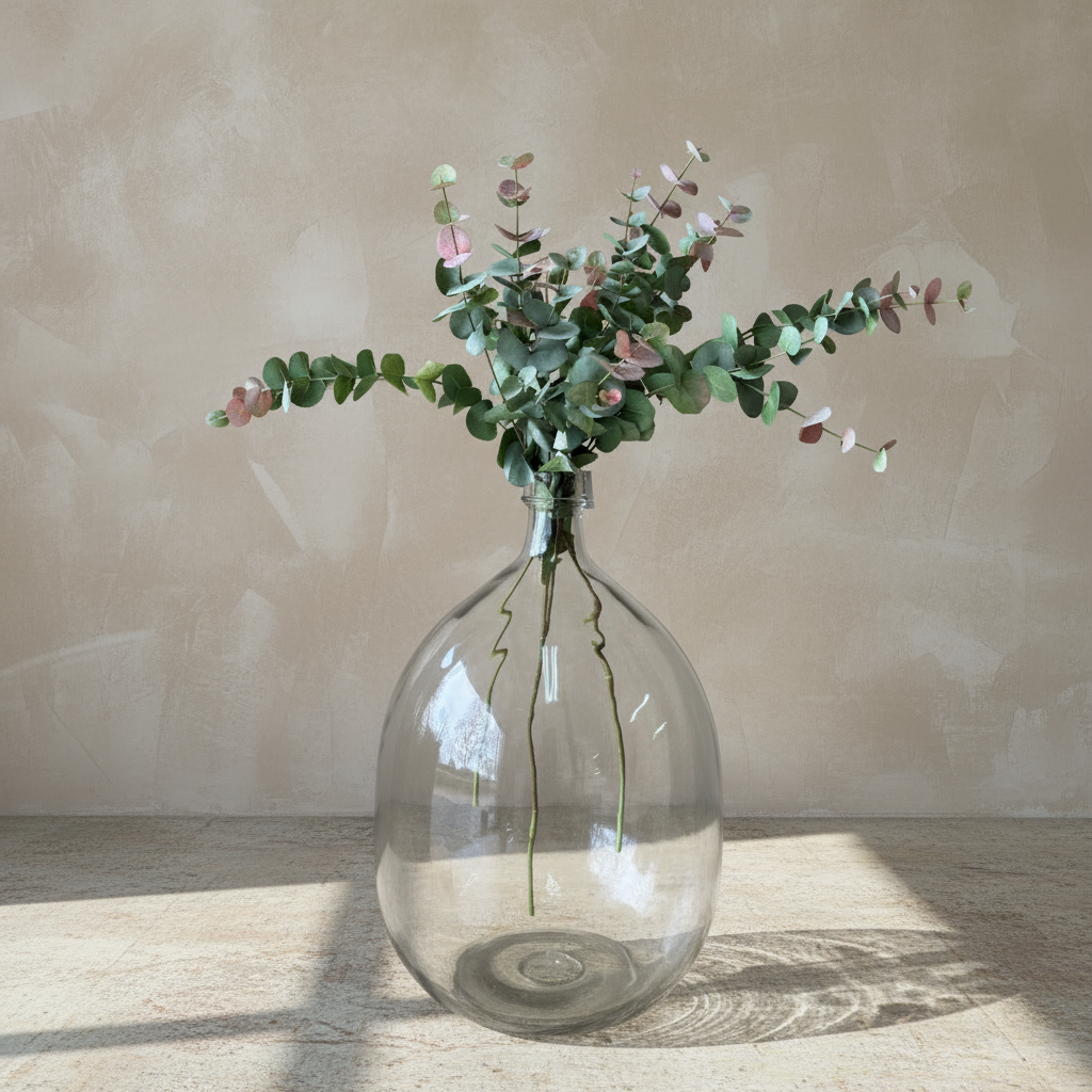 Vintage Glass Demijohn - Design Vintage