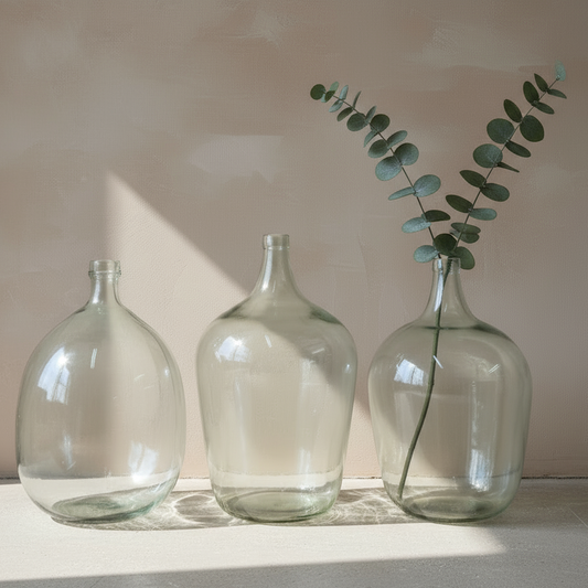 Vintage Glass Demijohn - Design Vintage