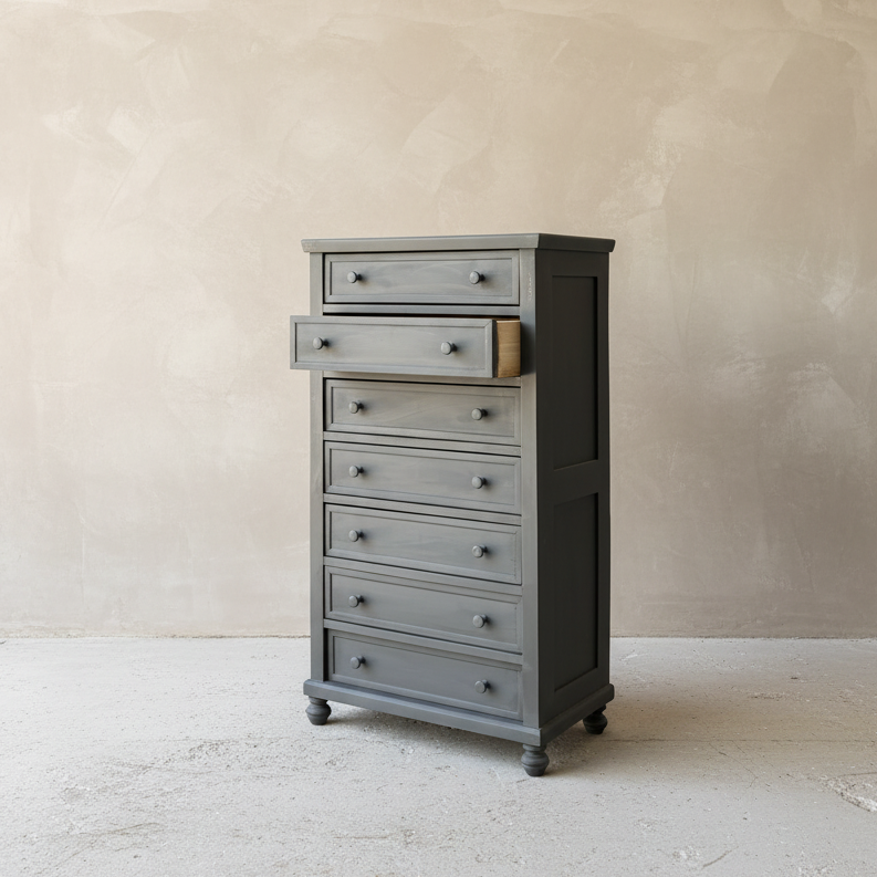 Vintage Tall Set of Drawers - Design Vintage