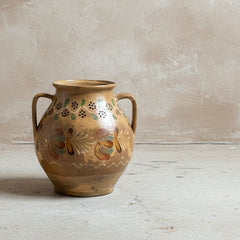 Vintage Hungarian Painted Urn
