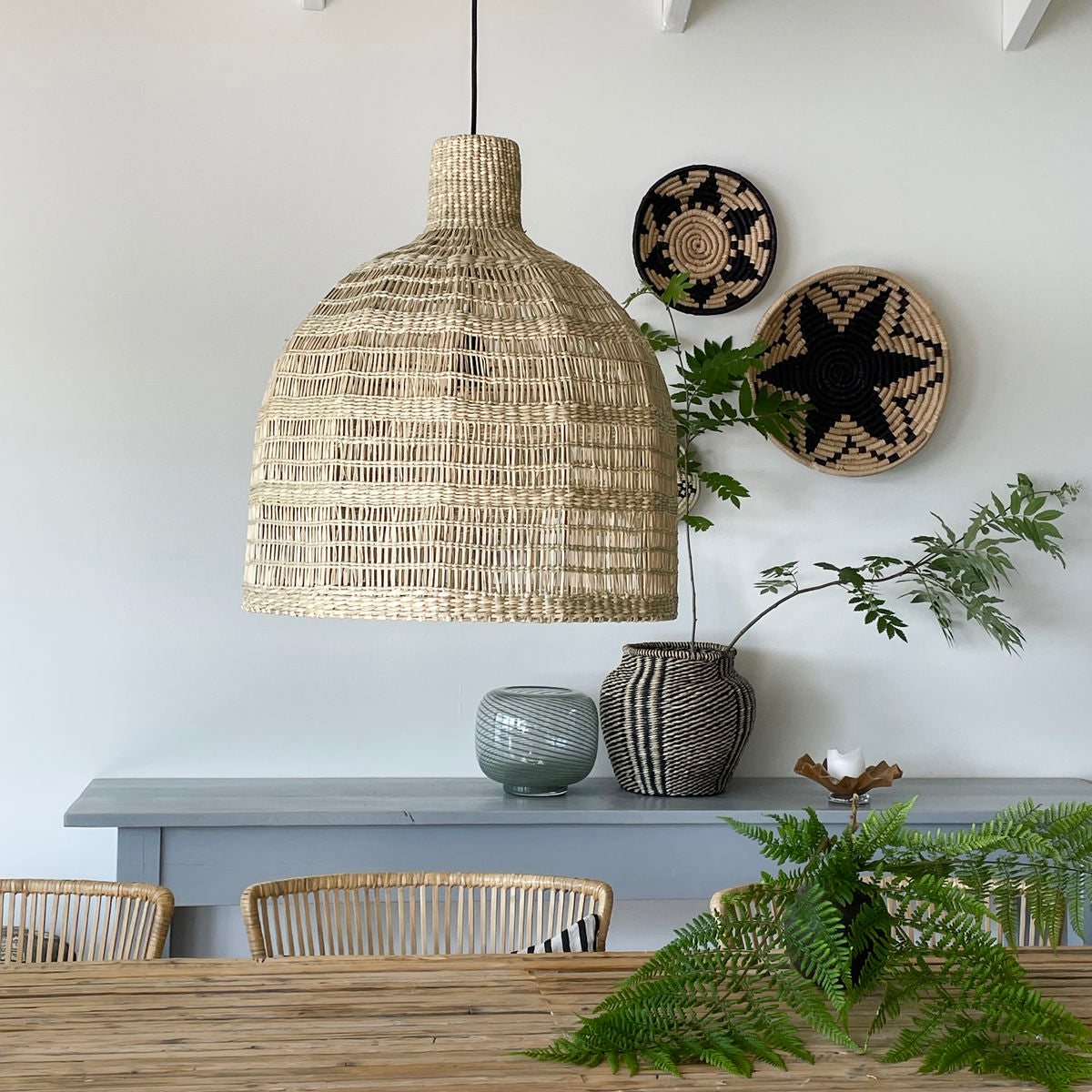Liva Seagrass Lampshade - Design Vintage