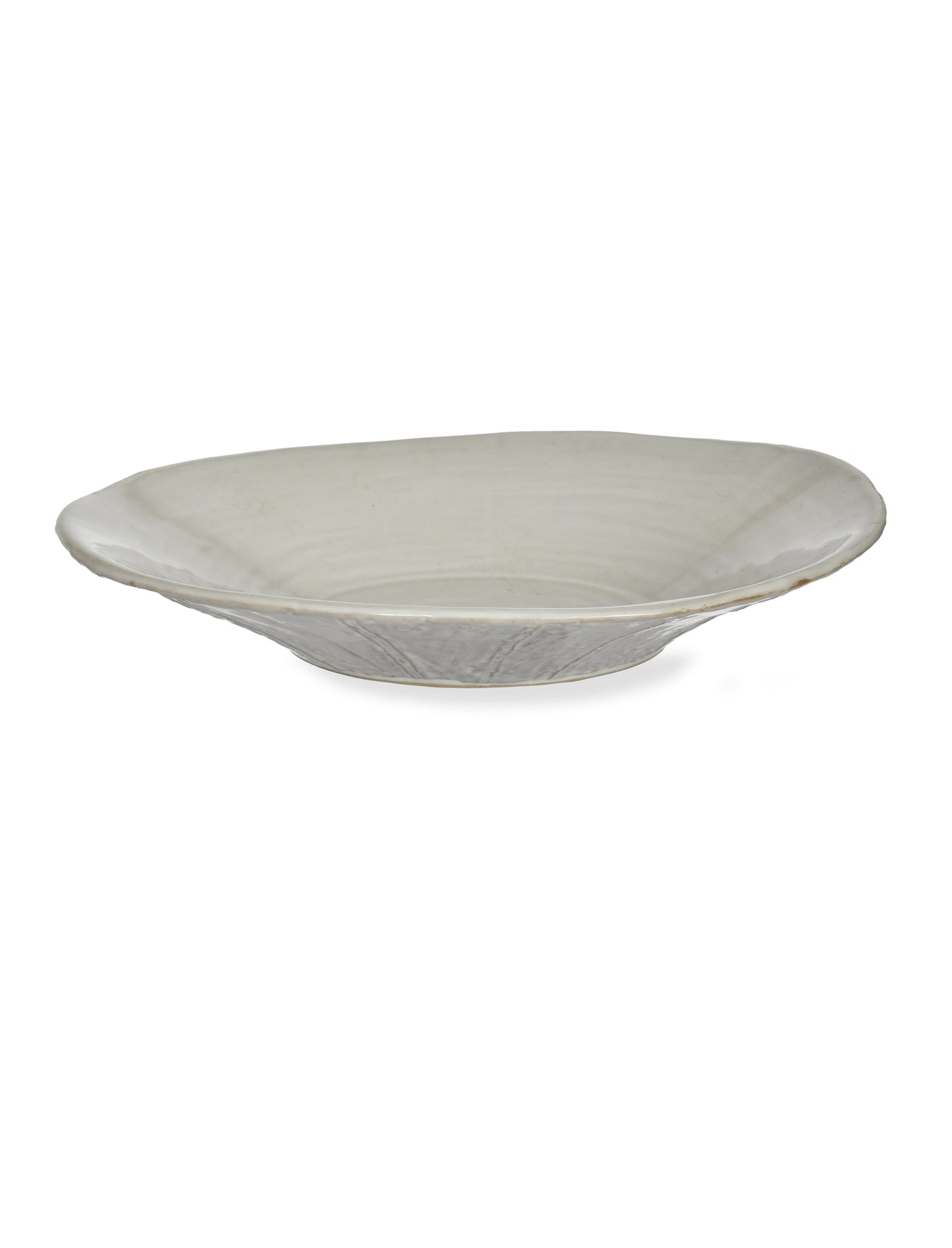 Glazed Stoneware Mezze Plate