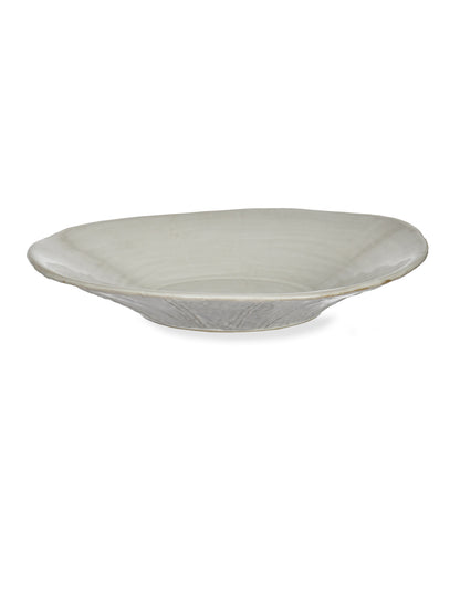 Glazed Stoneware Mezze Plate