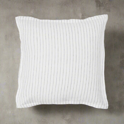 Mari Stripe Linen Cushion - Design Vintage