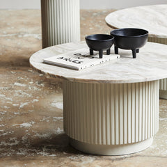 Nord Ecru Marble Coffee Table
