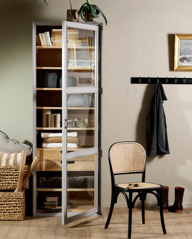 Vala Grey Tall Cabinet