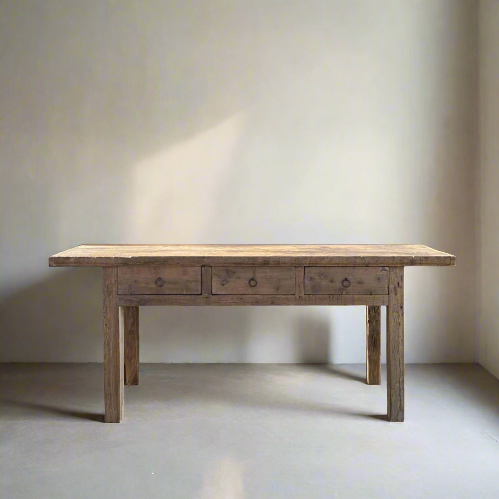 Vintage Elm Console 'Juni' - Design Vintage