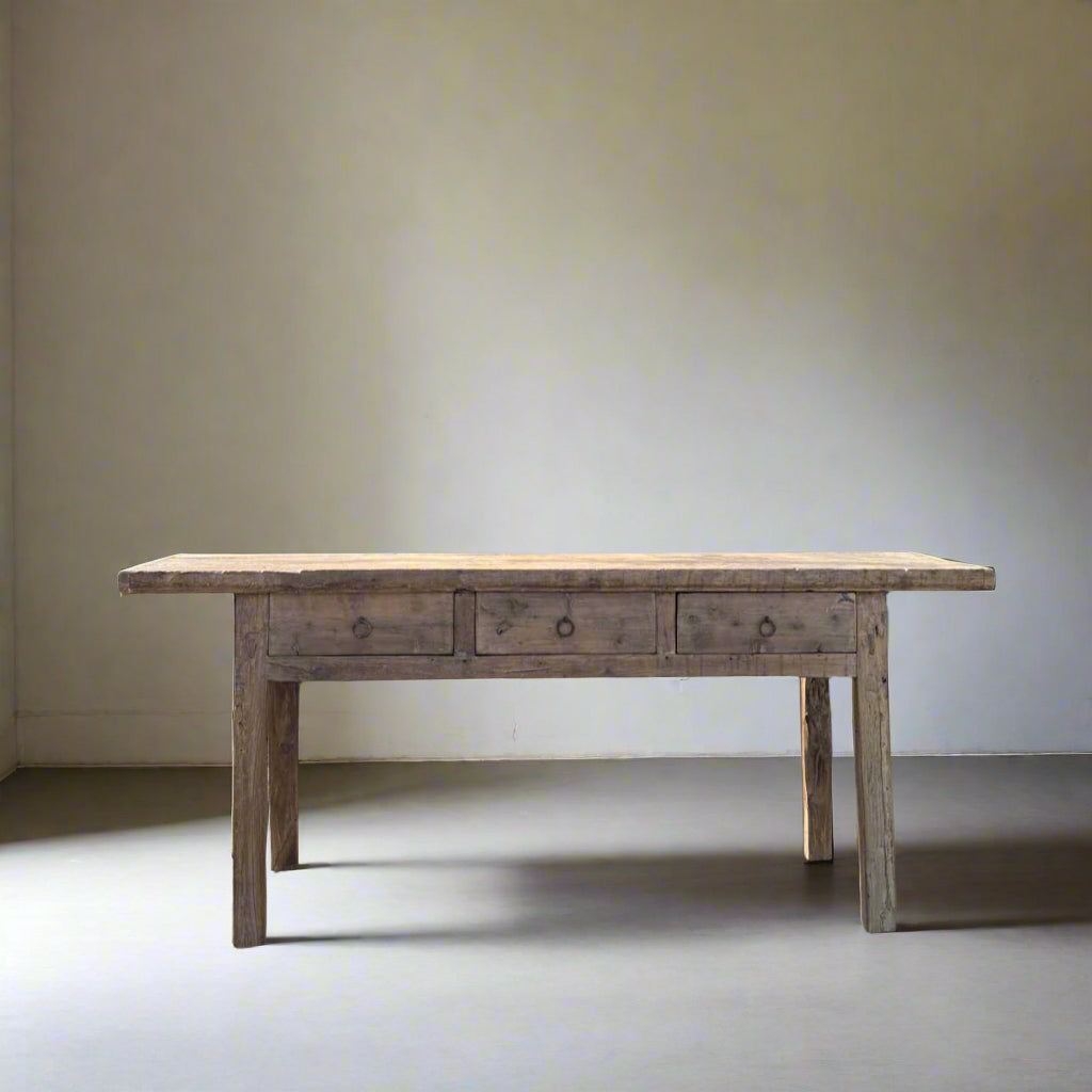 Vintage Elm Console 'Juni' - Design Vintage