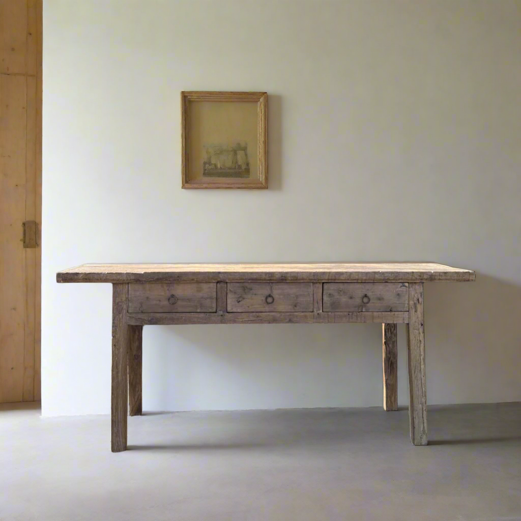 Vintage Elm Console 'Juni' - Design Vintage