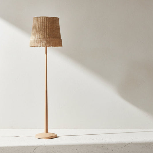 Rattan Floor Lamp - Design Vintage