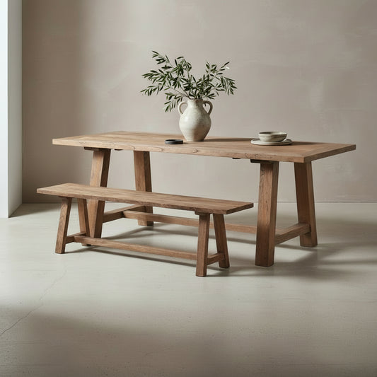 Recycled Elm Dining Table