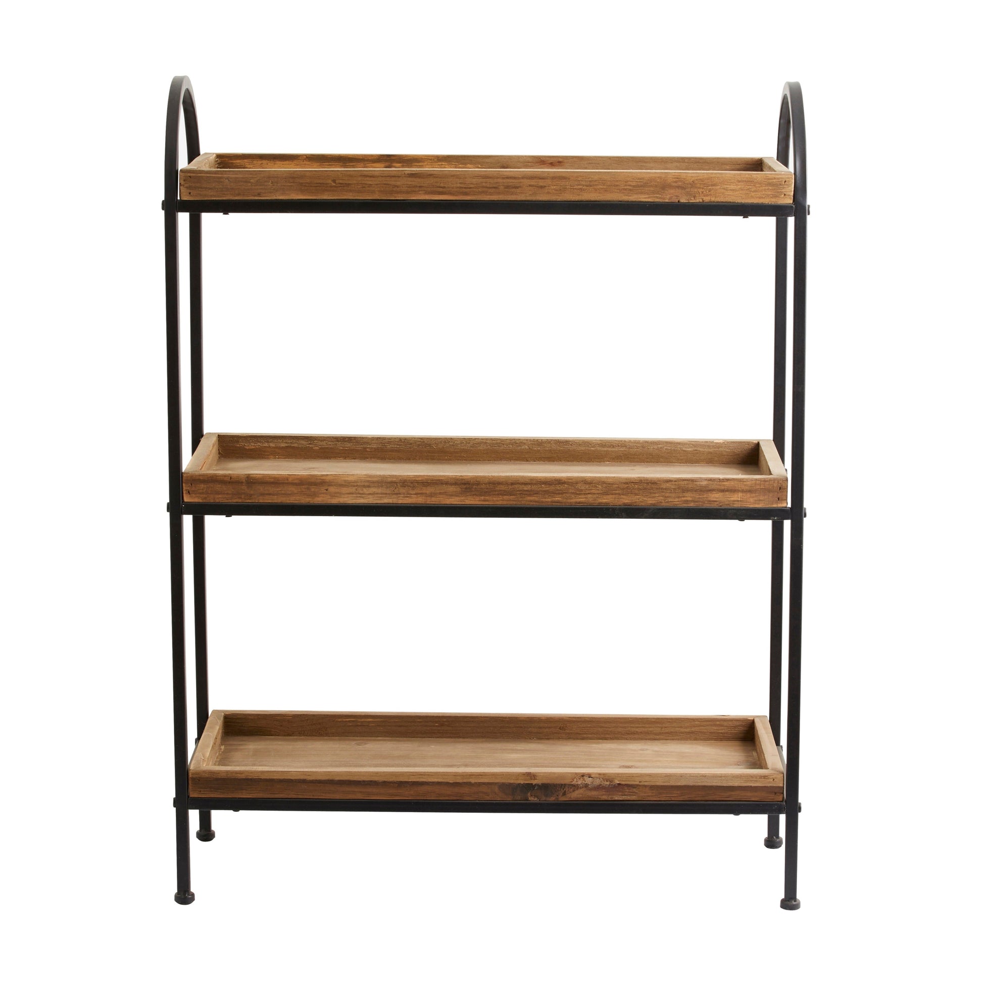 Reclaimed Wood & Iron Rack - Design Vintage