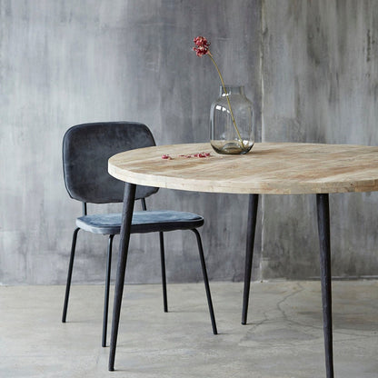 Round Mango Dining Table - Design Vintage