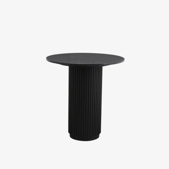 Nord Black Cafe Table - Design Vintage