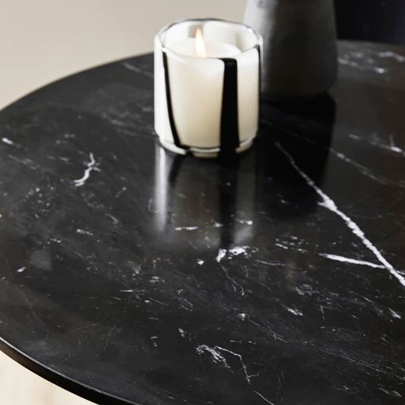 Nord Black Cafe Table - Design Vintage
