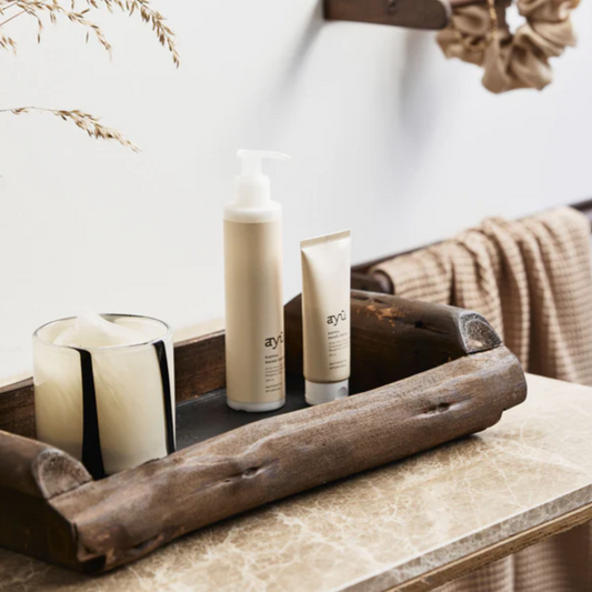 Vintage Wooden Tray - Design Vintage