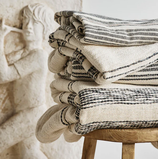 Alaro Cotton Throw - Design Vintage