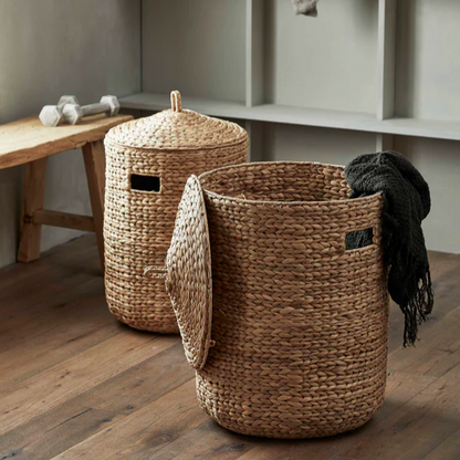 Lidded Woven Laundry Baskets Design Vintage Large Laundry Baskets