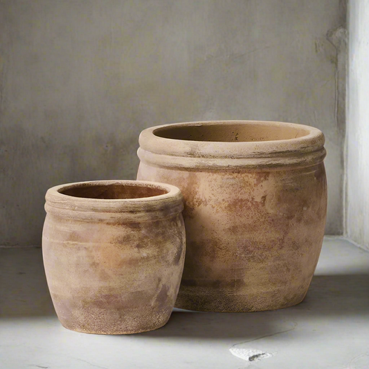 Set of Clay Pots - Design Vintage
