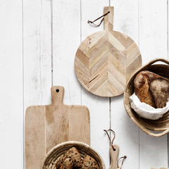 Herringbone Mango Board