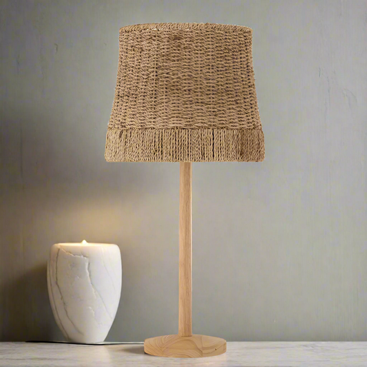 Rattan Table Lamp - Design Vintage