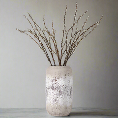 Tall Rustic Stone Vase