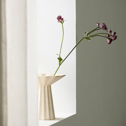 Ceramic Fan Vase - Design Vintage