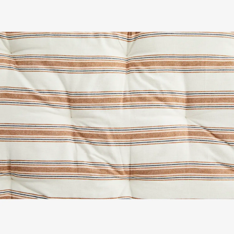 Cotton Stripe Mattress Cushion - Design Vintage