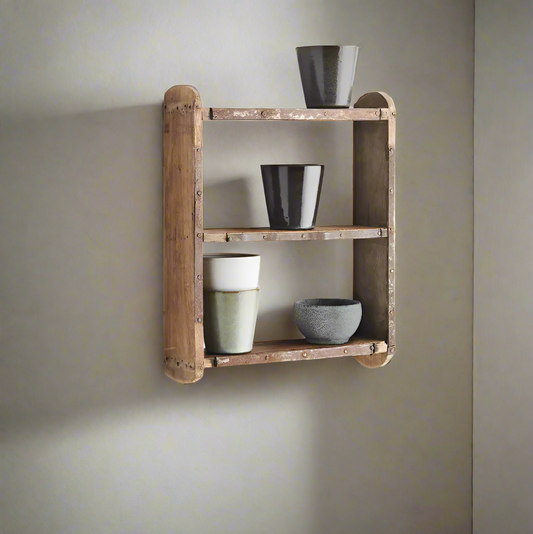 Reclaimed Wooden Shelf - Design Vintage
