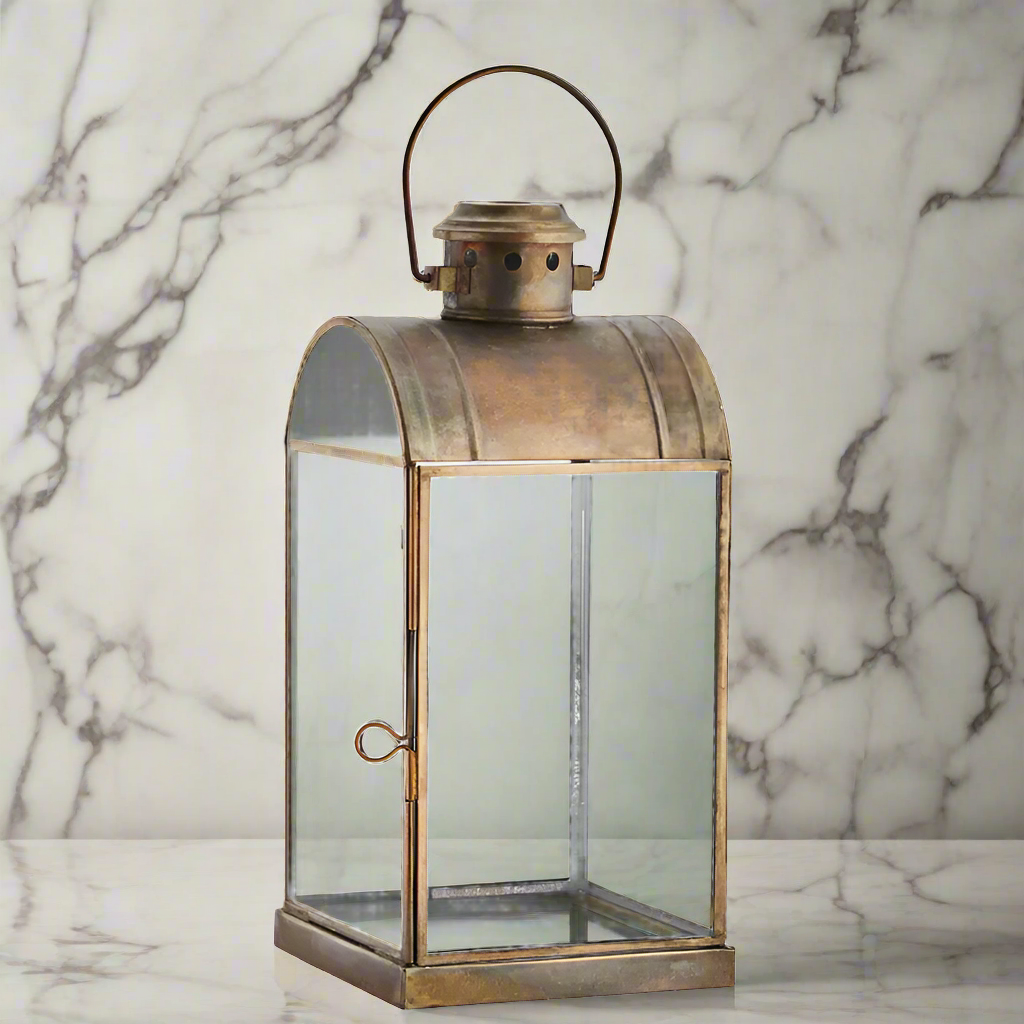Dome Brass Lantern - Design Vintage