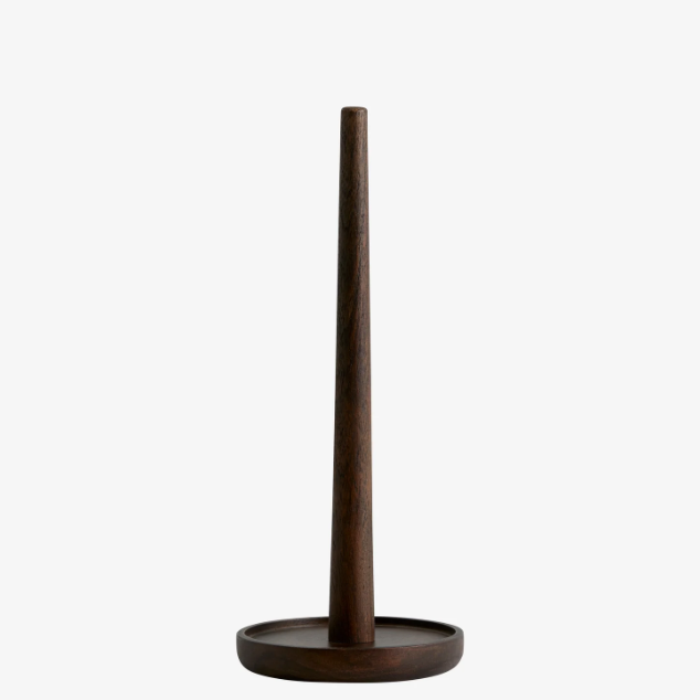 Acacia Kitchen Roll Stand - Design Vintage