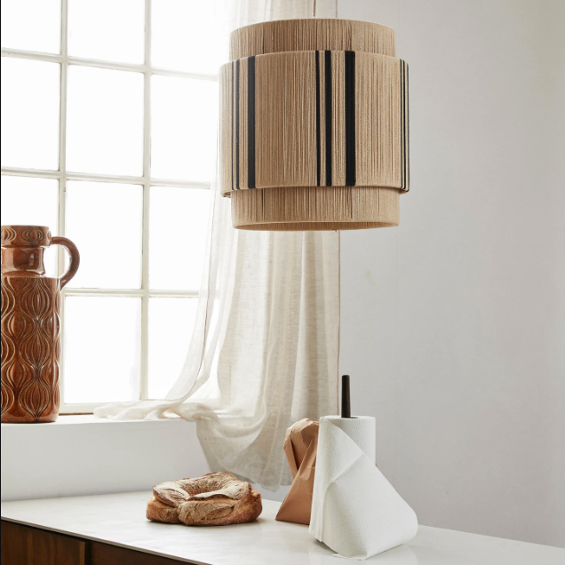 Acacia Kitchen Roll Stand - Design Vintage