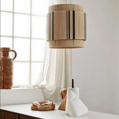 Acacia Kitchen Roll Stand - Design Vintage