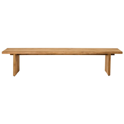 Reclaimed Teak Dining Bench - Design Vintage