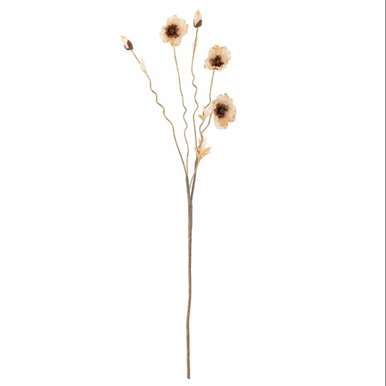 Natural Poppy Spray - Design Vintage