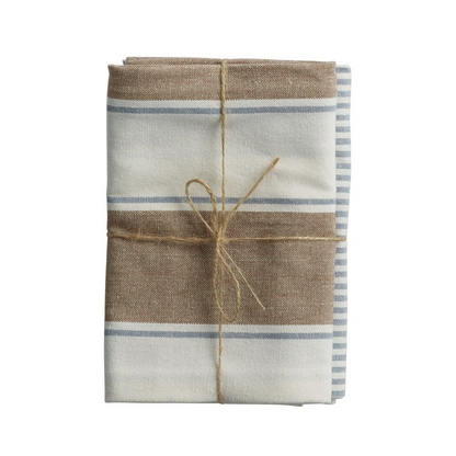 Set of Striped Tea Towels