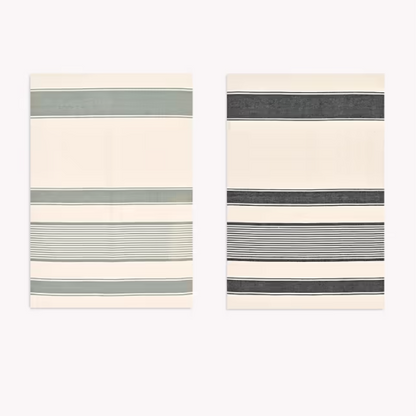 Set of Cotton Tea Towels - Design Vintage