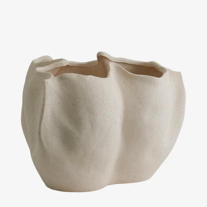 Organic Shaped Wide Vase - Design Vintage
