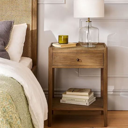 Bayur Bedside Table - Design Vintage