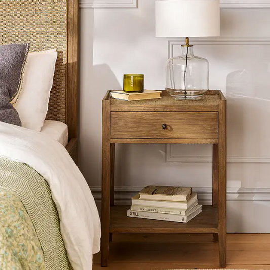 Bayur Bedside Table - Design Vintage