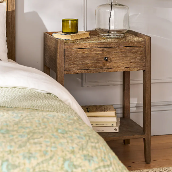 Bayur Bedside Table - Design Vintage