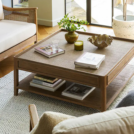 Bayur Square Coffee Table - Design Vintage