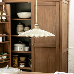 Clay Scallop Pendant