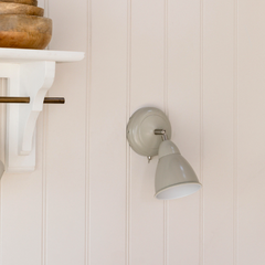 Clay Steel Wall Light