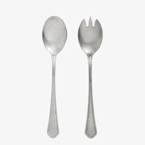 Vintage Style Salad Servers