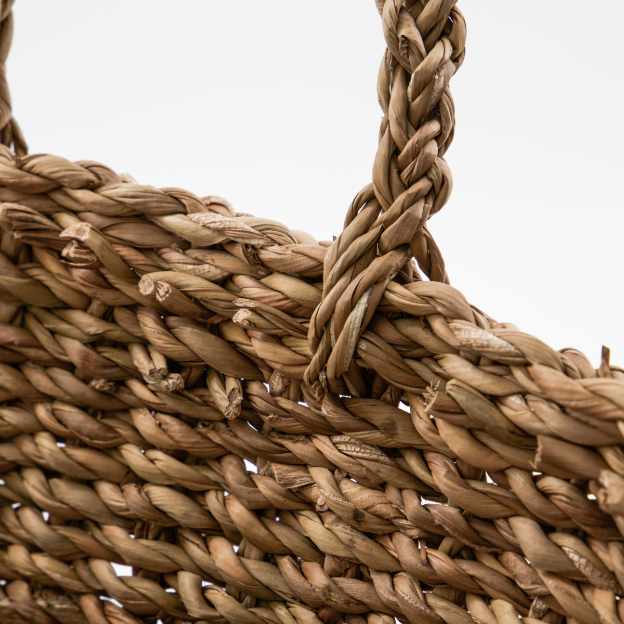 Set of Seagrass Oval Baskets