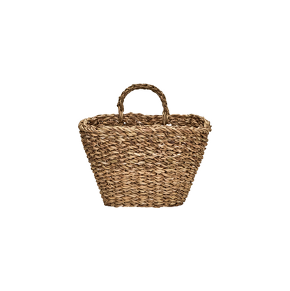 Set of Seagrass Oval Baskets
