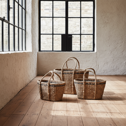 Larni Seagrass Baskets - Design Vintage