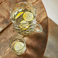 Glass Dots Jug