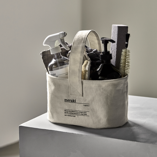 Meraki Canvas Cleaning Caddy - Design Vintage